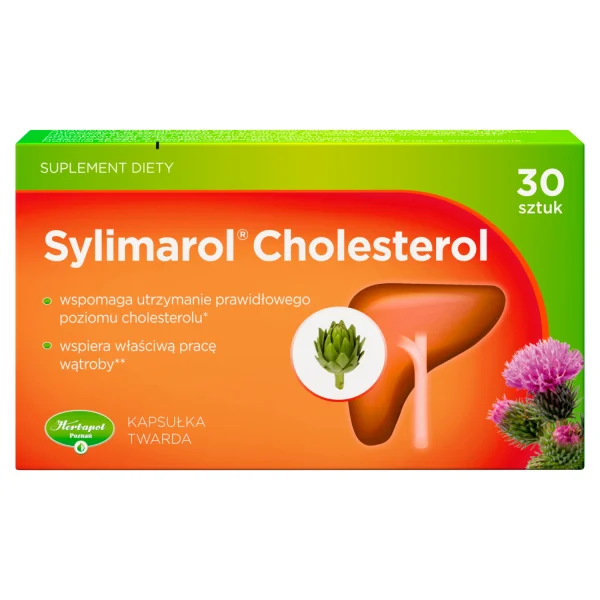 Herbapol Sylimarol Cholesterol, 30 kapsułek