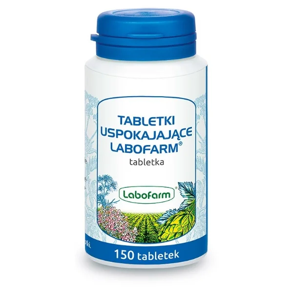 Tabletki uspokajające Labofarm 170 mg + 50 mg + 50 mg + 50 mg, 150 tabletek
