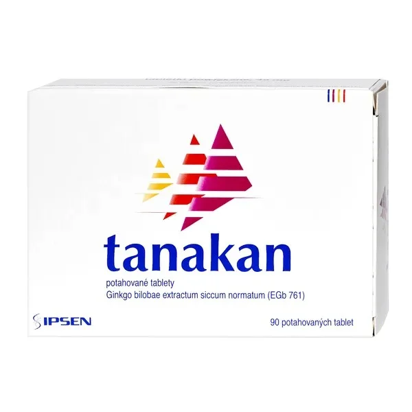 Tanakan 40 mg, 90 tabletek (import równoległy)