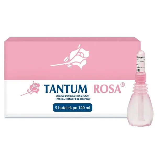 Tantum Rosa 1 mg/ml, 140 ml x 5 butelek