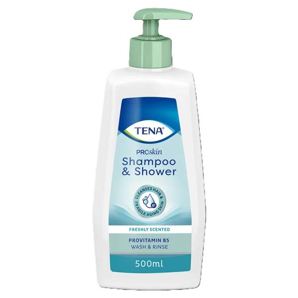 Tena, szampon-żel pod prysznic, 2w1, 500 ml