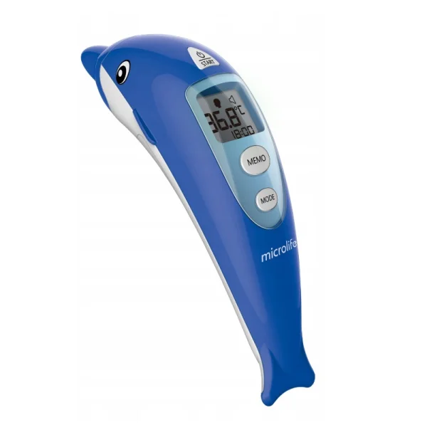 Microlife NC 400, termometr bezdotykowy, delfin