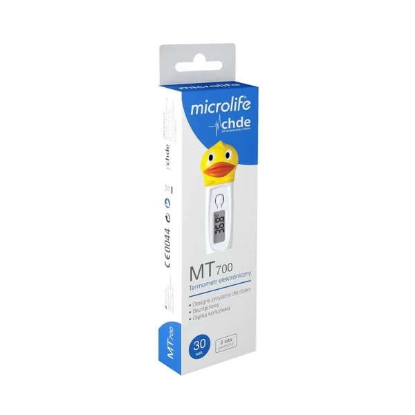 Microlife MT 700, termometr elektroniczny dla dzieci, piórkowy, Kaczuszka