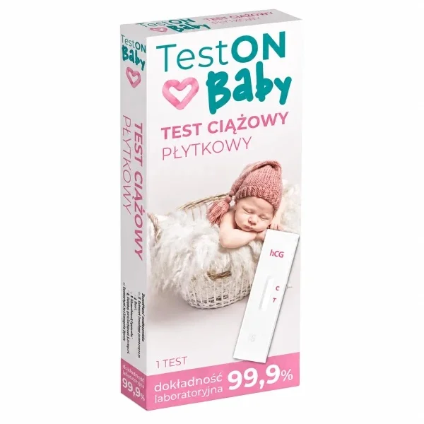 TestON Baby, test ciążowy płytkowy, 1 sztuka