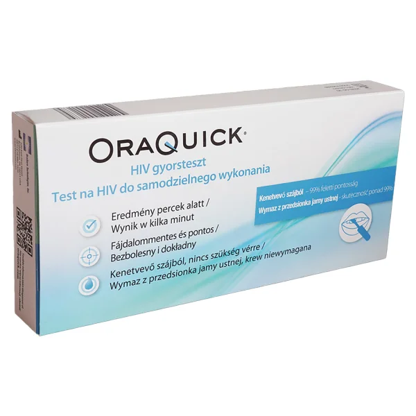 Oraquick, Test na HIV do samodzielnego wykonania, 1 sztuka