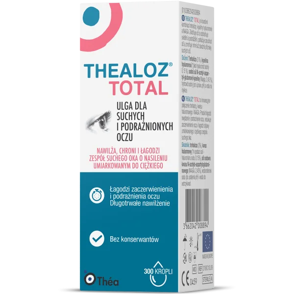 Thealoz Total, krople do oczu, 10 ml