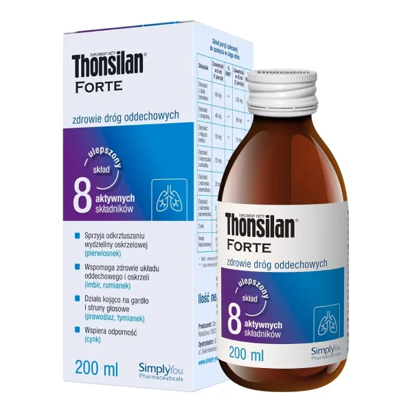 Thonsilan Forte, syrop, 200 ml