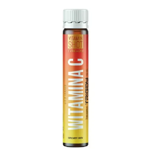 Triggy Witamina C 1000 mg shot witaminowy o smaku żurawinowym, 25 ml