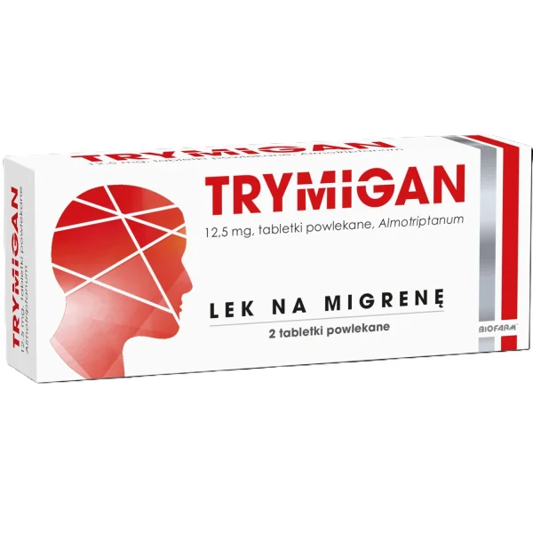 Trymigan 12,5 mg, 2 tabletki powlekane