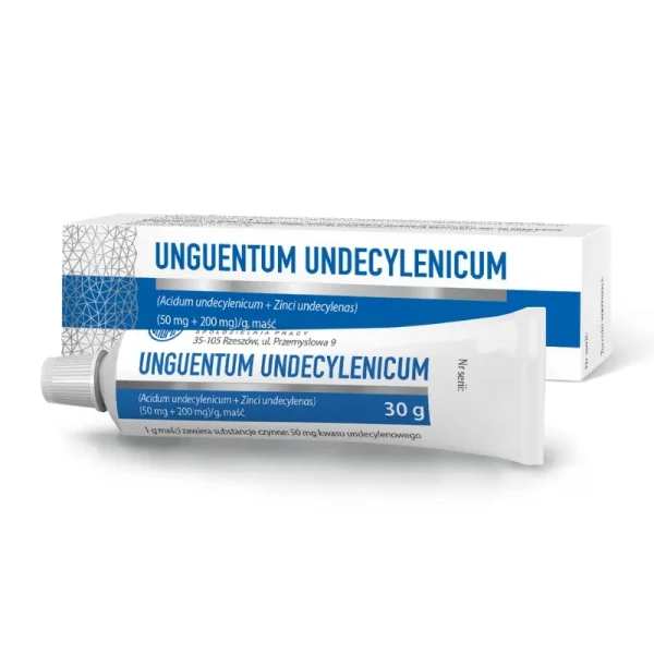 Unguentum Undecylenicum (50 mg + 200 mg)/g, maść, 30 g