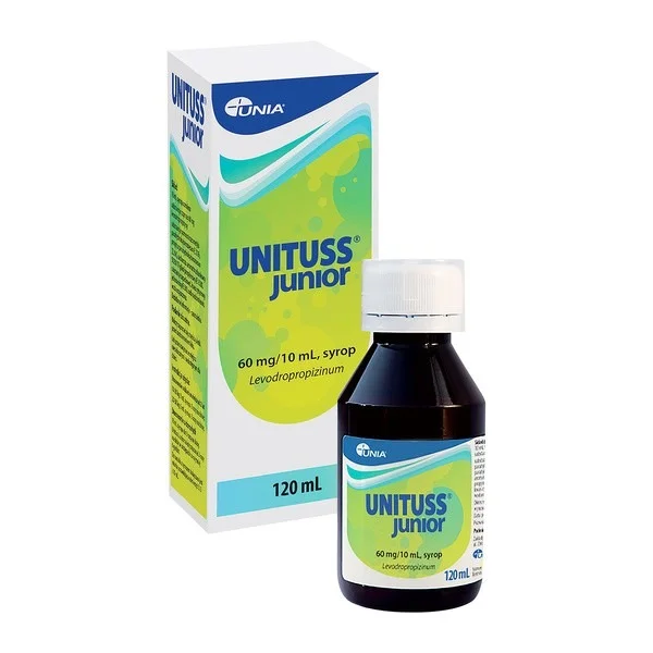 Unituss Junior 60 mg/ 10 ml, syrop, 120 ml