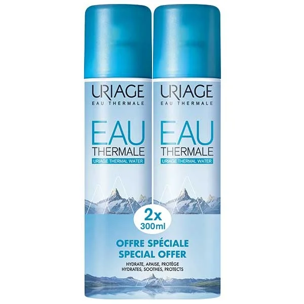 Uriage Eau Thermale, woda termalna, 2 x 300 ml