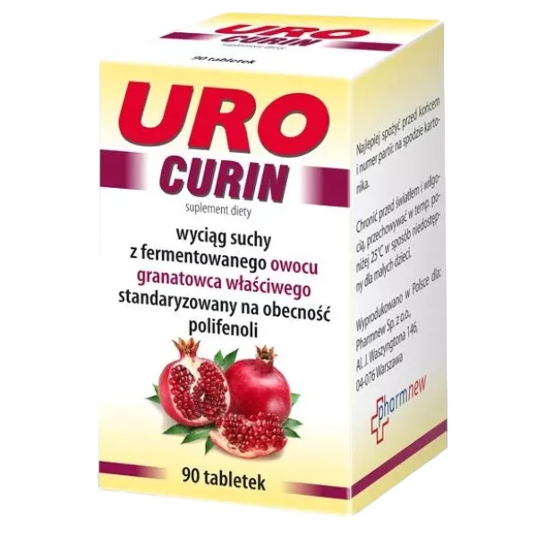 Urocurin, 90 tabletek