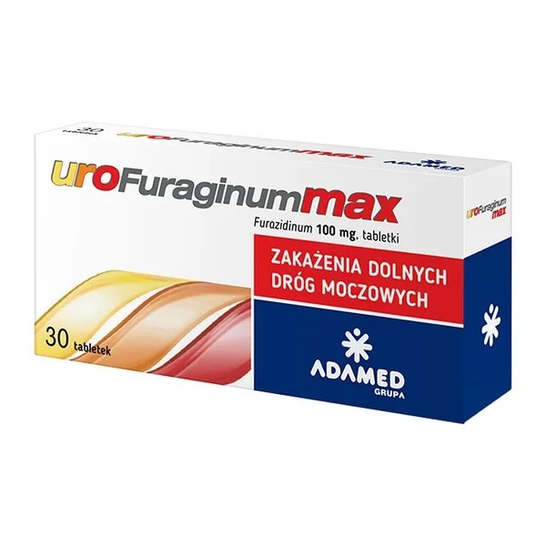 UroFuraginum Max 100 mg, 30 tabletek