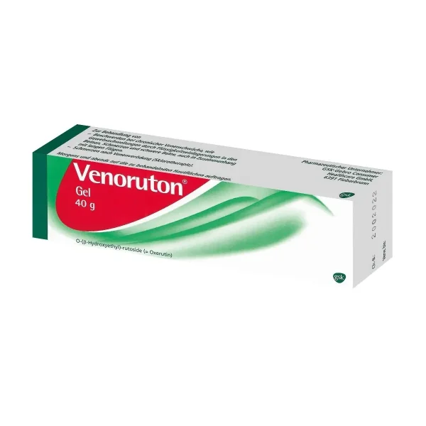 Venoruton Gel 20 mg/g, żel, 40 g (import równoległy)