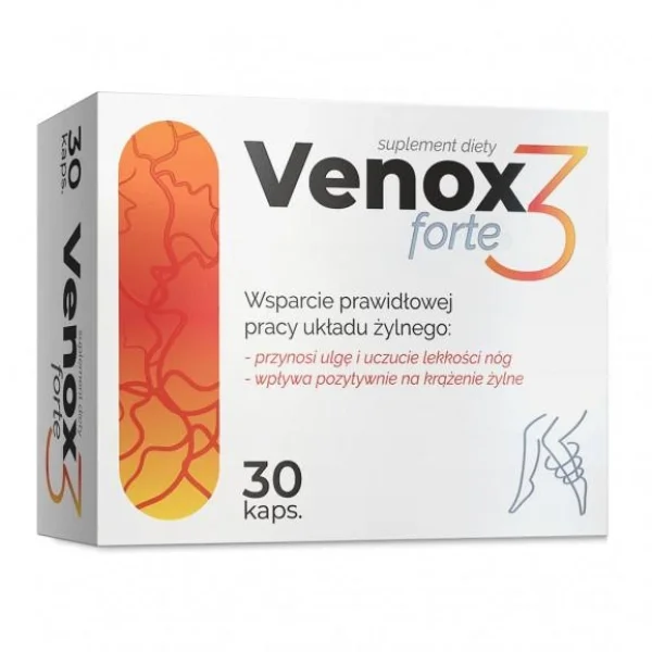 Venox 3 Forte, 30 kapsułek