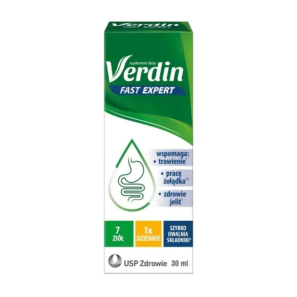 Verdin Fast Expert, krople, 30 ml