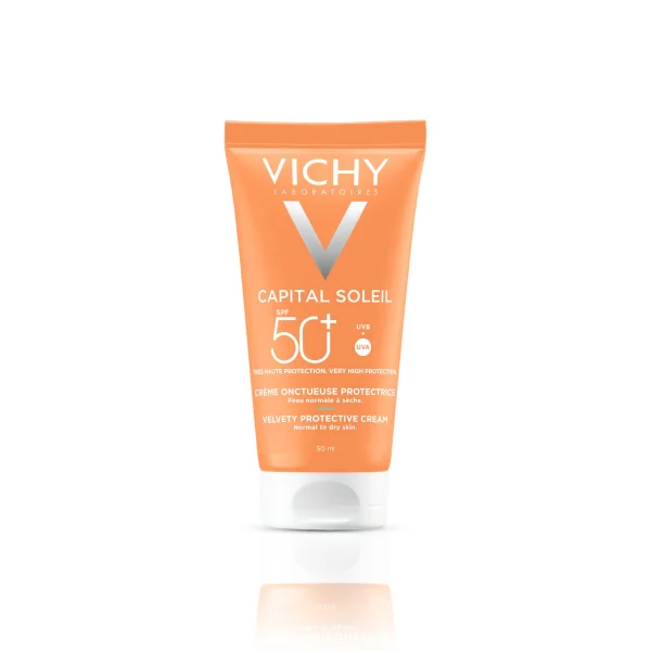 Vichy Capital Soleil, aksamitny krem do twarzy, SPF50, 50 ml