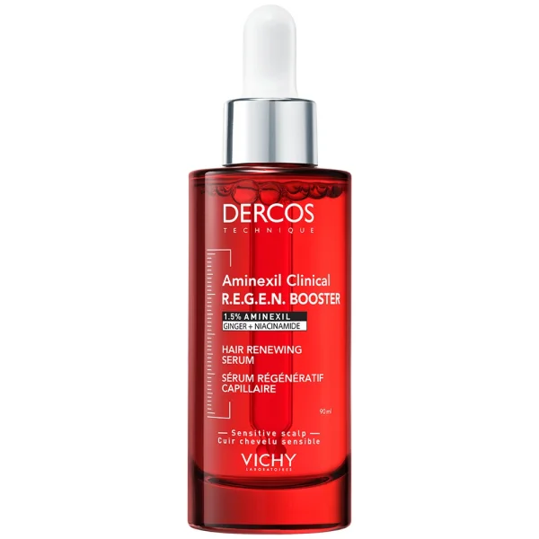 Vichy Dercos Aminexil Clinical R.E.G.E.N. Booster, serum do włosów, 90 ml