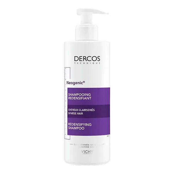 Vichy Dercos Neogenic, szampon do włosów, przywracający gęstość, 400 ml