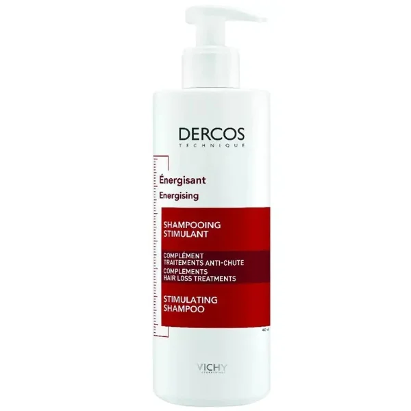 Vichy Dercos Energising, szampon do włosów, wzmacniający, 400 ml