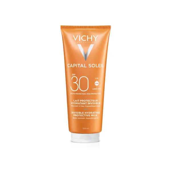 Vichy Ideal Soleil, mleczko ochronne do twarzy i ciała, SPF 30, 300 ml