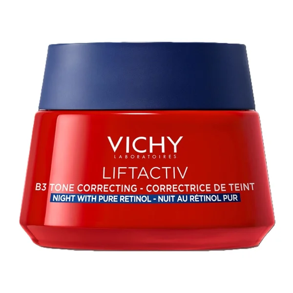 Vichy Liftactiv B3, krem przeciw przebarwieniom na noc z czystym retinolem i niacynamidem, 50 ml