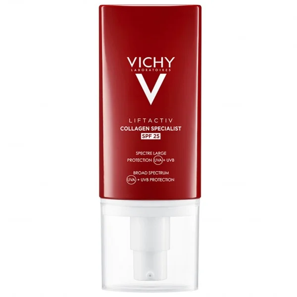 Vichy Liftactiv Collagen Specialist, krem redukujący zmarszczki, SPF 25, 50 ml