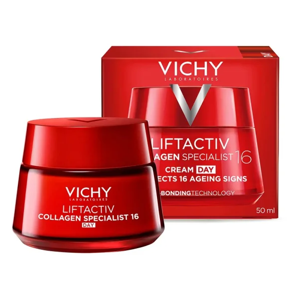 Vichy Liftactiv Collagen Specialist, krem przeciwzmarszczkowy, każdy rodzaj skóry, 50 ml