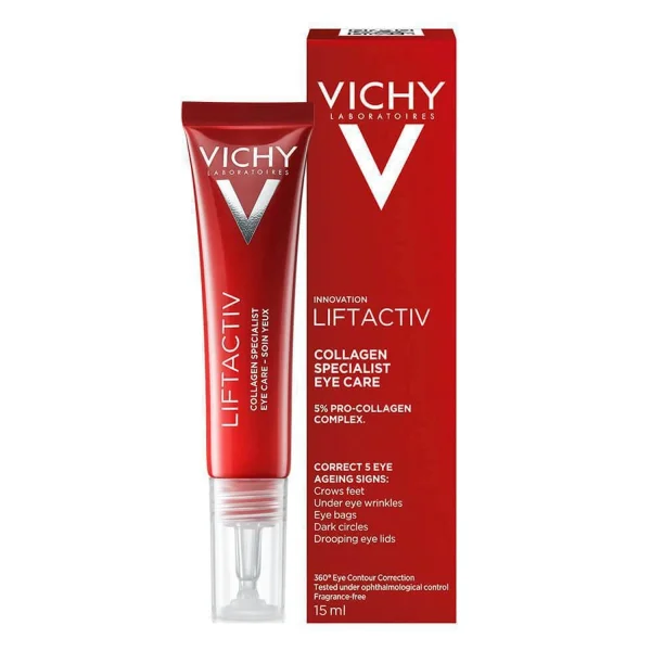 Vichy Liftactiv Collagen Specialist, krem pod oczy, 15 ml