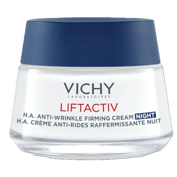 Vichy Liftactiv Nuit, kompleksowa, przeciwzmarszczkowa pielęgnacja ujędrniająca na noc, 50 ml