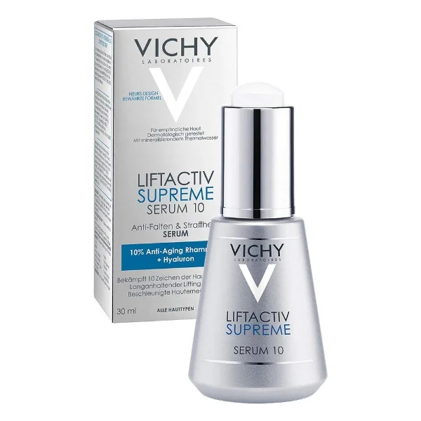 Vichy Liftactiv Supreme, Serum 10, przeciwzmarszczkowe i ujędrniające, 30 ml