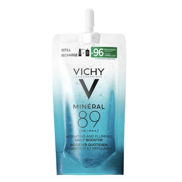 Vichy Mineral 89, booster wzmacniająco-nawilżający, zapas, 50 ml