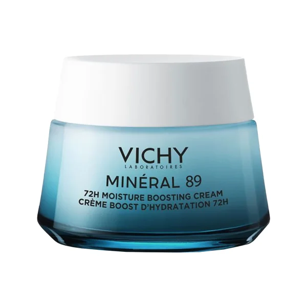 Vichy Mineral 89, lekki krem nawilżająco-odżywczy, 72h, 50 ml