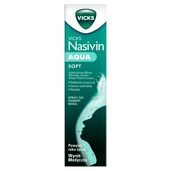 Vicks Nasivin Aqua Soft, 120 ml