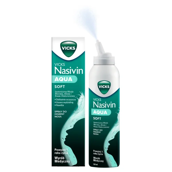 Vicks Nasivin Aqua Soft, 120 ml