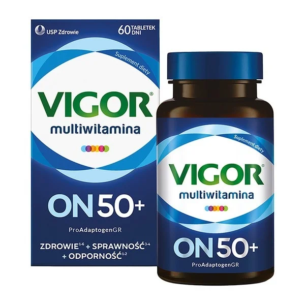Vigor Multiwitamina On 50+, 60 tabletek