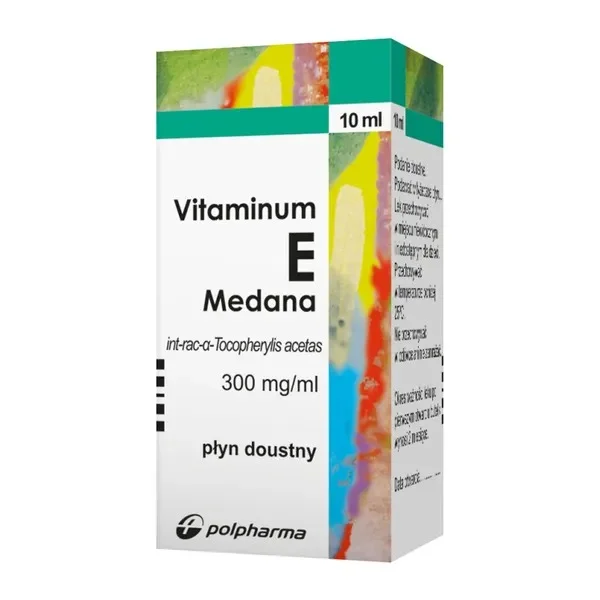 Vitaminum E Medana, (300 mg / ml), krople 10 ml
