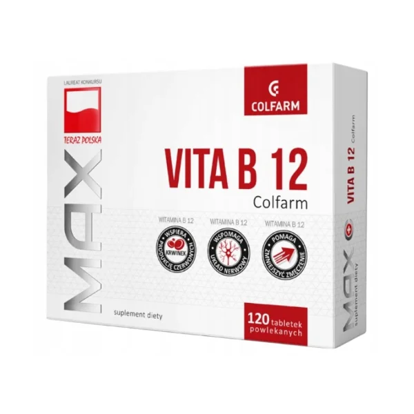 Max Vita B12, 120 tabletek