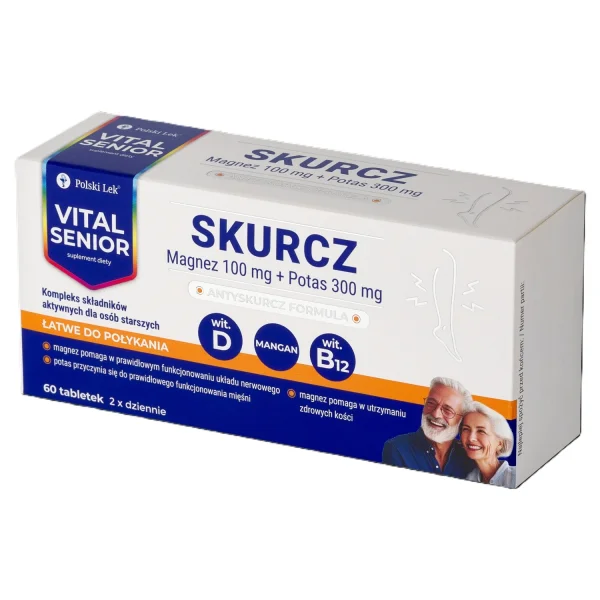 Vital Senior Skurcz, 60 tabletek