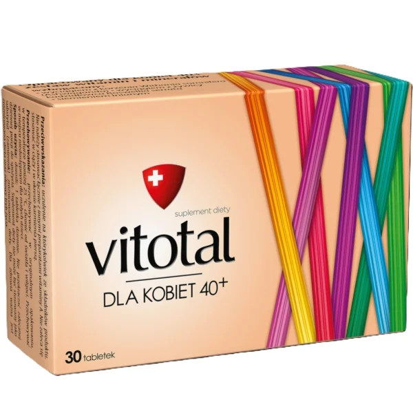 Vitotal dla kobiet 40+, 30 tabletek