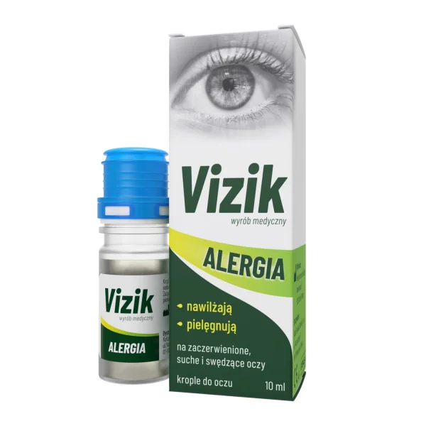 Vizik Alergia Zaczerwienione, suche i swędzące oczy, krople do oczu, 10 ml