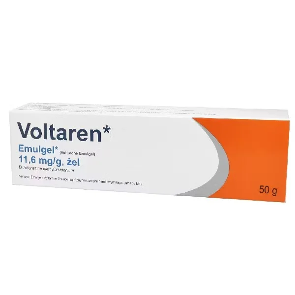 Voltaren Emulgel, żel, 50 g (import równoległy Delfarma)