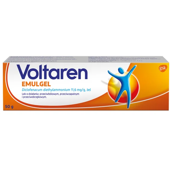 Voltaren Emulgel, 10 mg/g, żel, 50 g