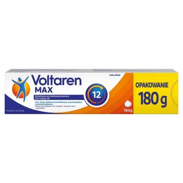 Voltaren Max 23,2 mg/g, żel, 180 g