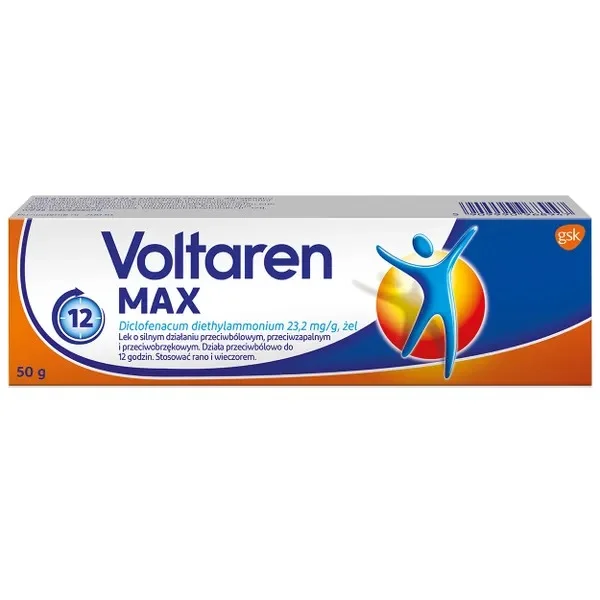 Voltaren Max 23,2 mg/g, żel, 50 g