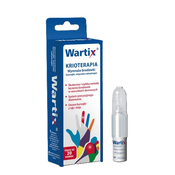 Wartix, środek do usuwania kurzajek, 38 ml