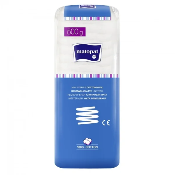 Matopat, wata bawełniana, 500 g