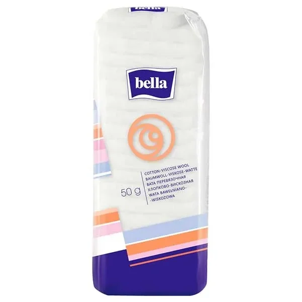 Bella Cotton, wata opatrunkowa bawełniano-wiskozowa, 50 g