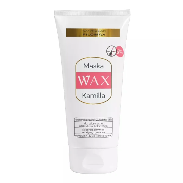 WAX Pilomax ColourCare Kamilla, maska regenerująca do włosów farbowanych jasnych, 200 ml